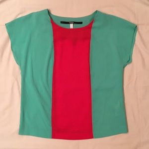 Kensie Juniors Sleeveless-Short Sleeve Top Size XS